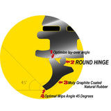 Front Wiper Blade Pack for 2012 Suzuki Kizashi - Vision Saver
