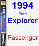 Passenger Wiper Blade for 1994 Ford Explorer - Vision Saver