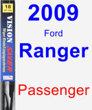 Passenger Wiper Blade for 2009 Ford Ranger - Vision Saver