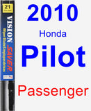 Passenger Wiper Blade for 2010 Honda Pilot - Vision Saver
