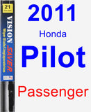 Passenger Wiper Blade for 2011 Honda Pilot - Vision Saver