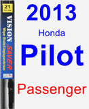 Passenger Wiper Blade for 2013 Honda Pilot - Vision Saver