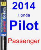 Passenger Wiper Blade for 2014 Honda Pilot - Vision Saver