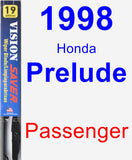 Passenger Wiper Blade for 1998 Honda Prelude - Vision Saver