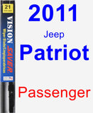 Passenger Wiper Blade for 2011 Jeep Patriot - Vision Saver