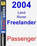 Passenger Wiper Blade for 2004 Land Rover Freelander - Vision Saver