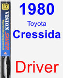 Driver Wiper Blade for 1980 Toyota Cressida - Vision Saver