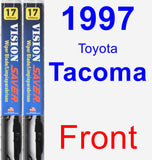 Front Wiper Blade Pack for 1997 Toyota Tacoma - Vision Saver