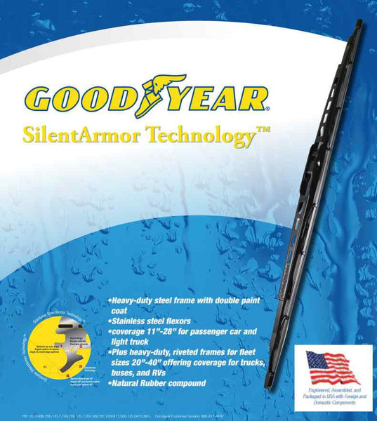 1998 Dodge Ram 3500 Van Wiper Blade by Goodyear (Premium