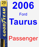 Passenger Wiper Blade for 2006 Ford Taurus - Premium