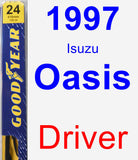 Driver Wiper Blade for 1997 Isuzu Oasis - Premium