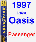Passenger Wiper Blade for 1997 Isuzu Oasis - Premium