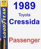 Passenger Wiper Blade for 1989 Toyota Cressida - Premium
