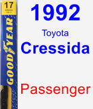 Passenger Wiper Blade for 1992 Toyota Cressida - Premium