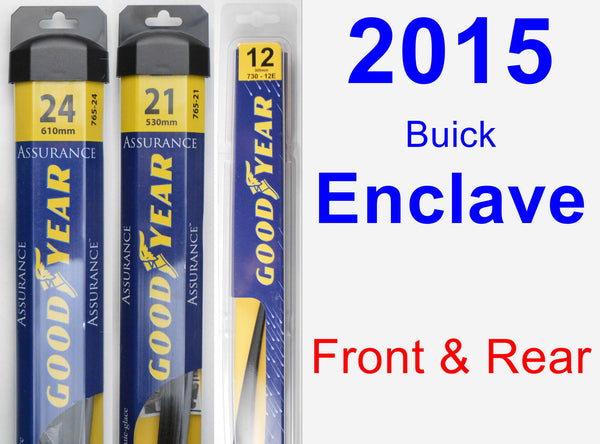 2015 Buick Enclave Wiper Blade by Goodyear (Assurance