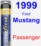 Passenger Wiper Blade for 1999 Ford Mustang - Assurance
