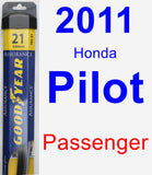 Passenger Wiper Blade for 2011 Honda Pilot - Assurance