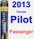 Passenger Wiper Blade for 2013 Honda Pilot - Assurance