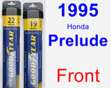 Front Wiper Blade Pack for 1995 Honda Prelude - Assurance