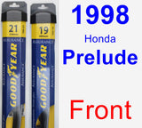 Front Wiper Blade Pack for 1998 Honda Prelude - Assurance