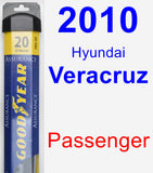 Passenger Wiper Blade for 2010 Hyundai Veracruz - Assurance