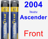 Front Wiper Blade Pack for 2004 Isuzu Ascender - Assurance