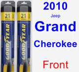 Front Wiper Blade Pack for 2010 Jeep Grand Cherokee - Assurance