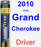 Driver Wiper Blade for 2010 Jeep Grand Cherokee - Assurance