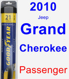 Passenger Wiper Blade for 2010 Jeep Grand Cherokee - Assurance
