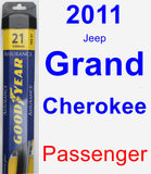 Passenger Wiper Blade for 2011 Jeep Grand Cherokee - Assurance