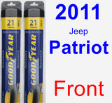 Front Wiper Blade Pack for 2011 Jeep Patriot - Assurance