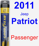 Passenger Wiper Blade for 2011 Jeep Patriot - Assurance
