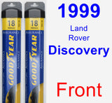 Front Wiper Blade Pack for 1999 Land Rover Discovery - Assurance