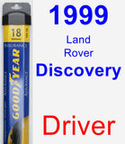 Driver Wiper Blade for 1999 Land Rover Discovery - Assurance