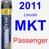 Passenger Wiper Blade for 2011 Lincoln MKT - Assurance