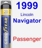 Passenger Wiper Blade for 1999 Lincoln Navigator - Assurance
