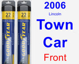 Front Wiper Blade Pack for 2006 Lincoln Town Car - Assurance