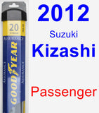 Passenger Wiper Blade for 2012 Suzuki Kizashi - Assurance