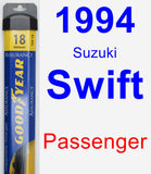 Passenger Wiper Blade for 1994 Suzuki Swift - Assurance
