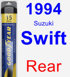 Rear Wiper Blade for 1994 Suzuki Swift - Assurance