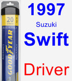 Driver Wiper Blade for 1997 Suzuki Swift - Assurance