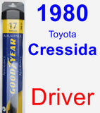 Driver Wiper Blade for 1980 Toyota Cressida - Assurance