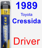Driver Wiper Blade for 1989 Toyota Cressida - Assurance