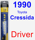 Driver Wiper Blade for 1990 Toyota Cressida - Assurance