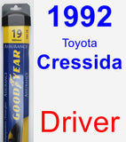 Driver Wiper Blade for 1992 Toyota Cressida - Assurance