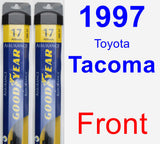 Front Wiper Blade Pack for 1997 Toyota Tacoma - Assurance