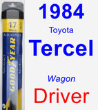 Driver Wiper Blade for 1984 Toyota Tercel - Assurance