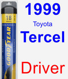 Driver Wiper Blade for 1999 Toyota Tercel - Assurance