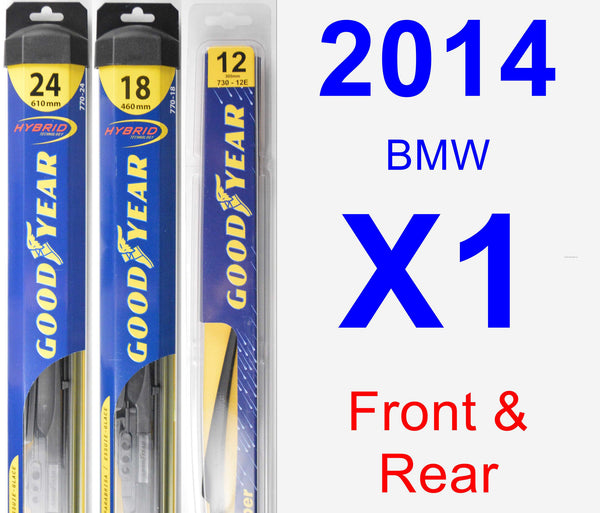 2014 BMW X1 Wiper Blade By Goodyear Hybrid CarPartsClub 2014-bmw-x1-wiper-blade-by-goodyear-hybrid-carpartsclub