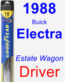 Driver Wiper Blade for 1988 Buick Electra - Hybrid